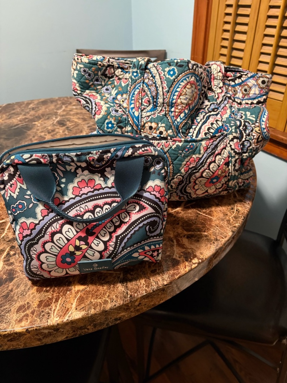 Vera Bradley Hatch Paisley Jewel bundle